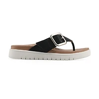 White Mountain Nalla Womens Adjustable Strap Footbed Sandals
