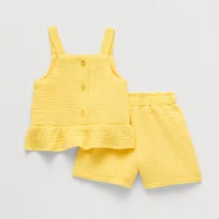 Btween Baby Girls 2-pc. Short Set