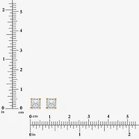 ( I/SI2 ) 1 CT. T.W. Lab-Grown Diamond Sterling Silver or 14K Gold over Princess Stud Earrings