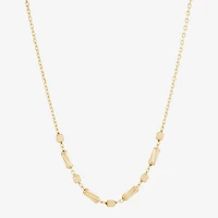 Gold Addiction Womens 10K Gold 17 Inch Chain Necklace