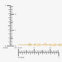 Gold Addiction Womens 10K Gold 17 Inch Chain Necklace