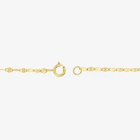 Yes, Please! Womens Pure Silver Over Brass 16 Inch Chain Necklace