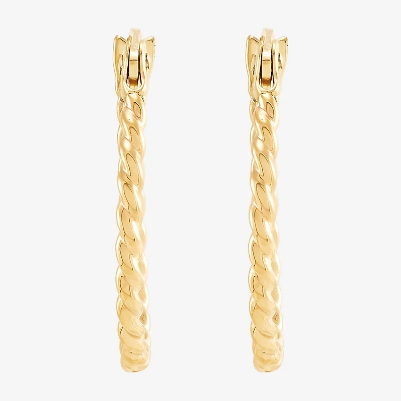 Womens 10K Gold Pair Earring Set