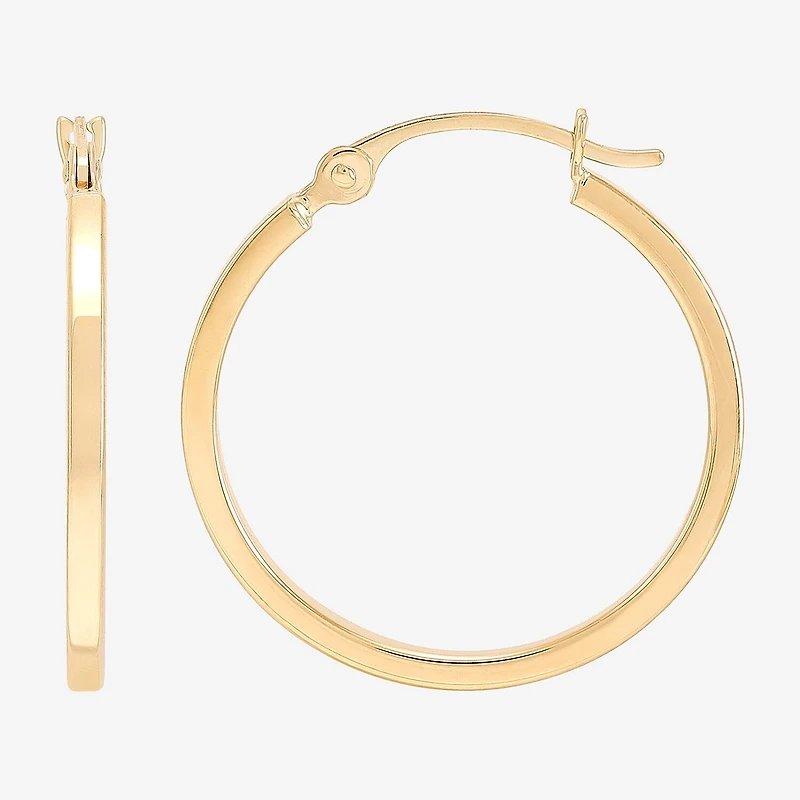 Womens 10K Gold 2 Pair Earring Set