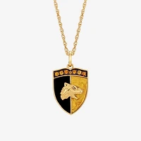 Harry Potter Womens Genuine Red Garnet 14K Gold Over Silver Pendant
