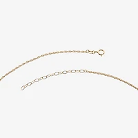 Harry Potter (F / Si2) Womens Diamond Accent Lab Grown White Diamond 14K Gold Over Silver 18 Inch Pendant Necklace