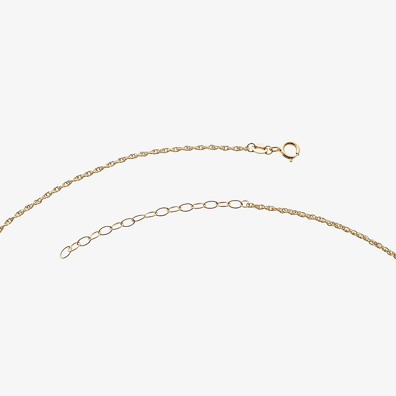 Harry Potter (F / Si2) Womens Lab Grown Diamond Accent Lab Grown White Diamond 14K Gold Over Silver 18 Inch Pendant Necklace