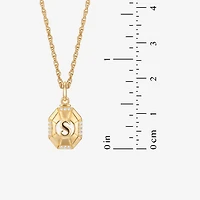 Harry Potter (F / Si2) Womens Lab Grown Diamond Accent Lab Grown White Diamond 14K Gold Over Silver 18 Inch Pendant Necklace