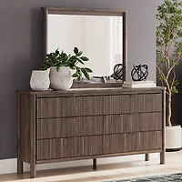 Signature Design by Ashley Serena 6-Drawer Dresser and Mirror