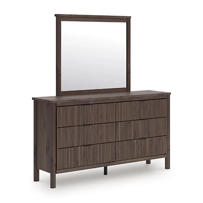 Signature Design by Ashley Serena 6-Drawer Dresser and Mirror