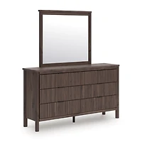Signature Design by Ashley Serena 6-Drawer Dresser and Mirror