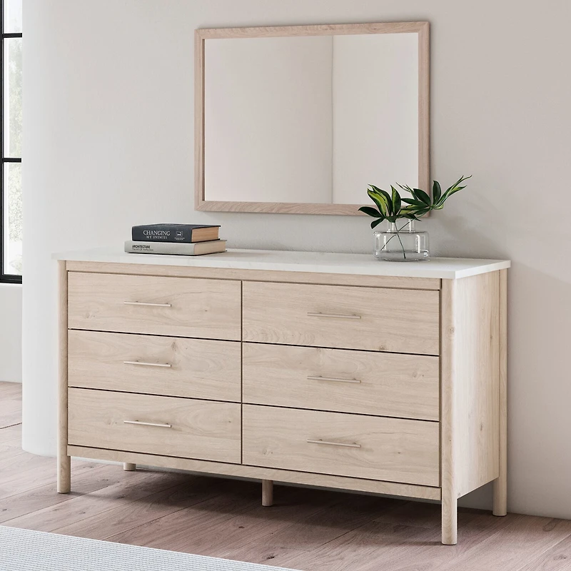 Signature Design by Ashley Canon Dresser and Mirror