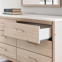 Signature Design by Ashley Canon Dresser and Mirror