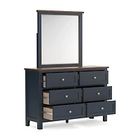 Signature Design by Ashley Lacey 6-Drawer Dresser and Mirror