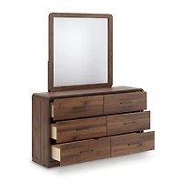 Signature Design by Ashley Chadbourn Dresser and Mirror