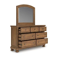 Signature Design by Ashley Grant 7-Drawer Dresser and Mirror