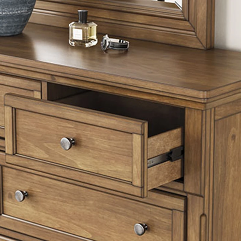 Signature Design by Ashley Grant 7-Drawer Dresser and Mirror