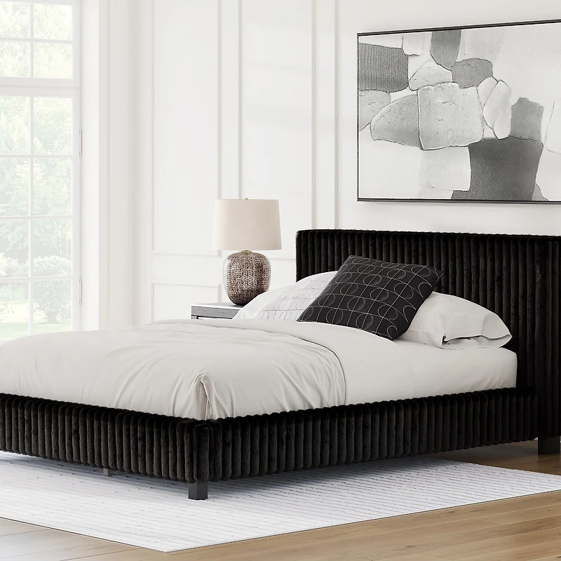 Signature Design by Ashley Birch Upholstered Bed
