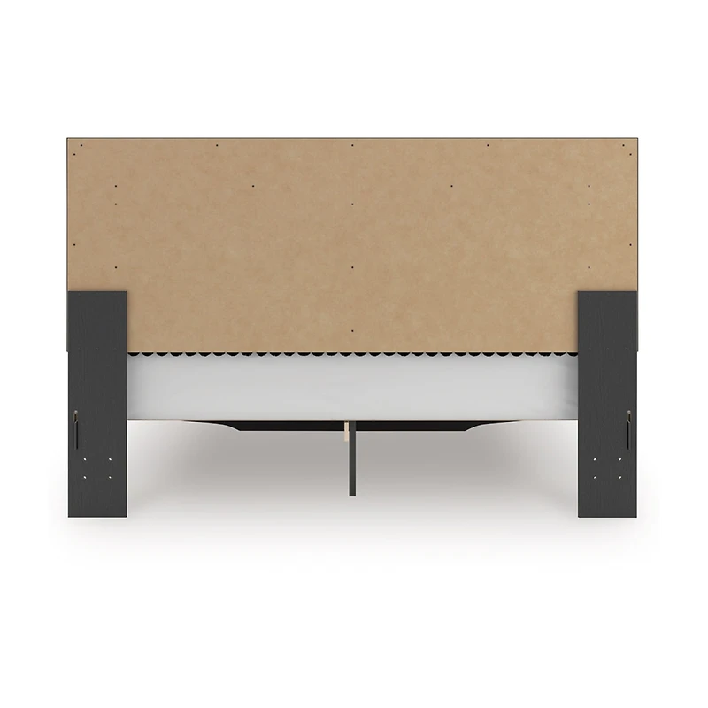 Signature Design by Ashley Birch Upholstered Panel Storage Bed