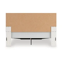 Signature Design by Ashley Rogers Upholstered Panel Platform Storage Bed