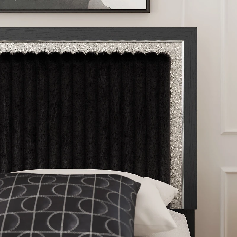 Signature Design by Ashley Birch Upholstered Platform Bed