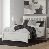 Signature Design by Ashley Rogers Upholstered Panel Bed