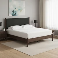 Signature Design by Ashley Serena Upholstered Panel Platform Bed