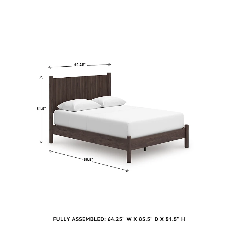 Signature Design by Ashley Serena Panel Platform Bed