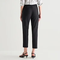 Worthington Womens Slim High Rise Pant