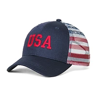 Totes Usa Americana Mens Trucker Hat