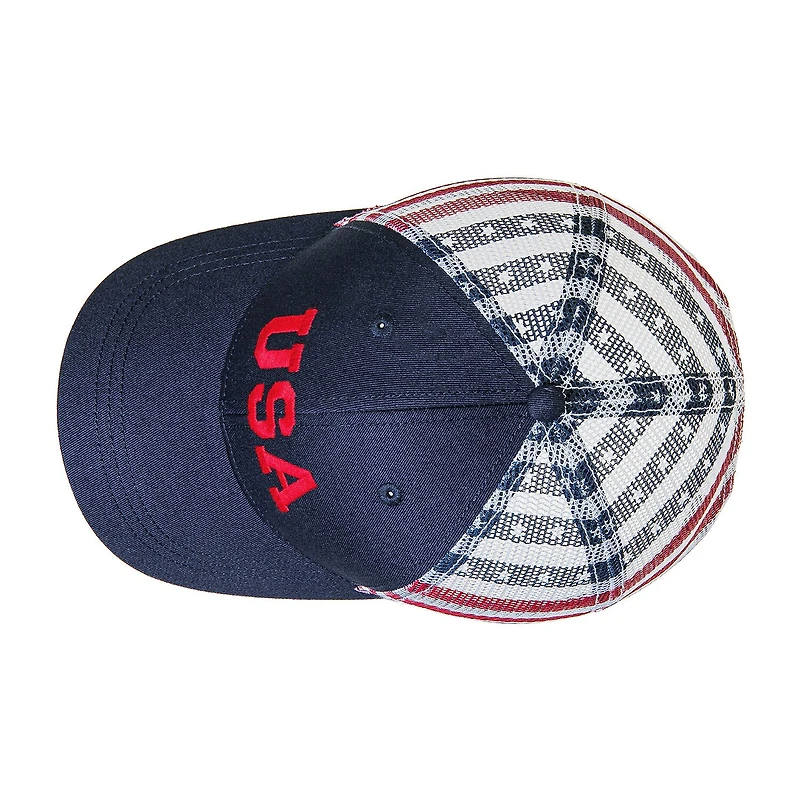 Totes Usa Americana Mens Trucker Hat