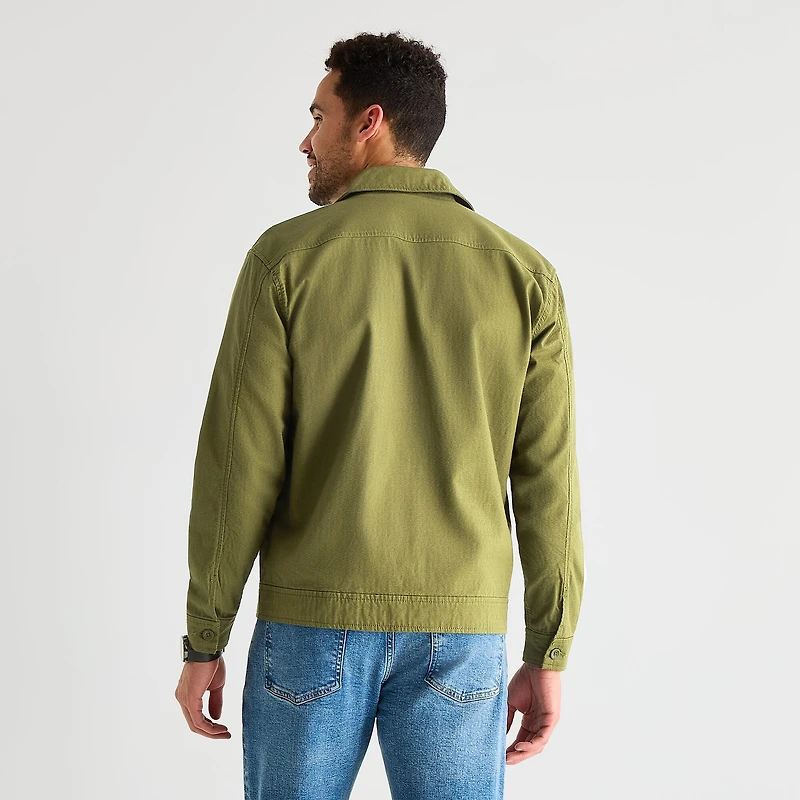 mutual weave Mens Denim Shirt Jacket