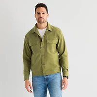mutual weave Mens Denim Shirt Jacket