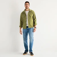 mutual weave Mens Denim Shirt Jacket