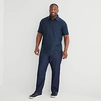 Shaquille O'Neal XLG™ Big and Tall Mens Regular Fit Short Sleeve Polo Shirt