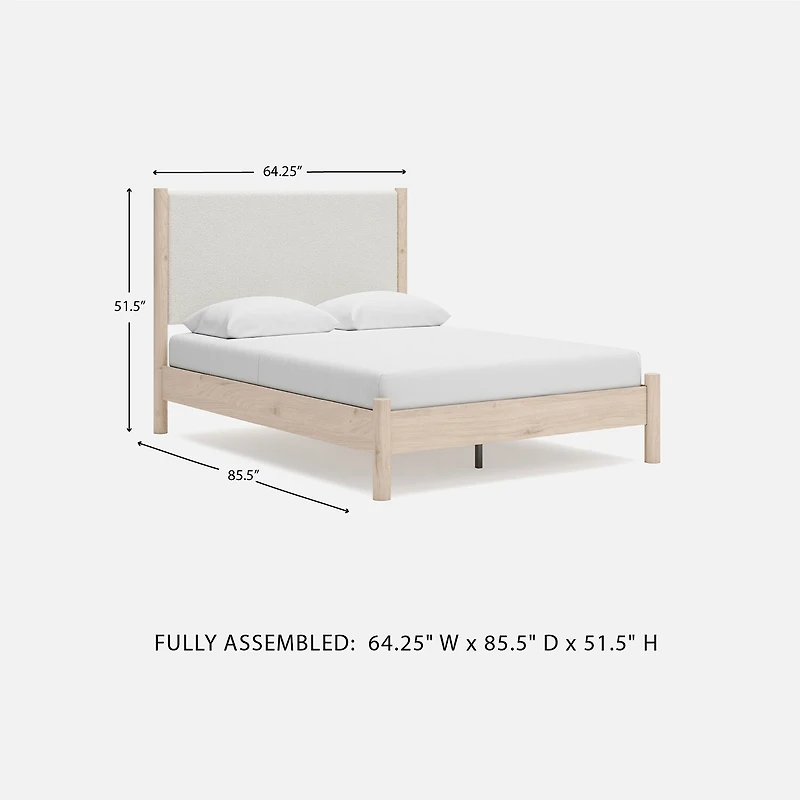 Signature Design by Ashley Canon Upholstered Panel Bed
