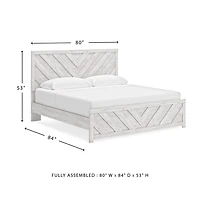 Signature Design by Ashley Chicksaw Panel Bed
