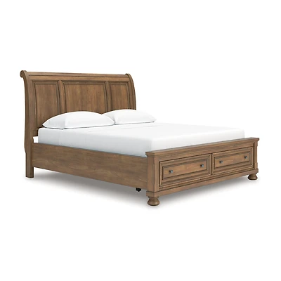 Signature Design by Ashley Grant Storage Sleigh Bed