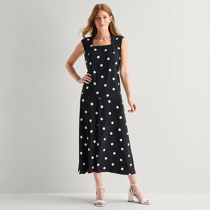 Black Label by Evan-Picone Womens Maxi Skirt