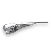 Rhodium-Plated Tie Bar