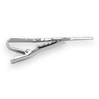 Rhodium-Plated Tie Bar