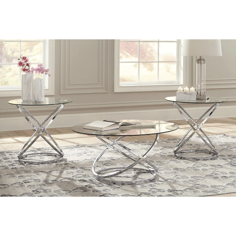 Signature Design by Ashley® 3-Piece Hollynyx Coffee Table Set
