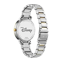 Citizen Disney Mickey Mouse Womens Two Tone Stainless Steel Bracelet Watch Fe7044-52w