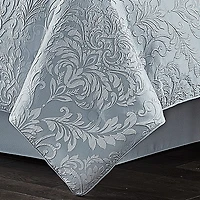 Queen Street Madeline 4-Pc. Damask And Scroll Heavyweight Comforter Set