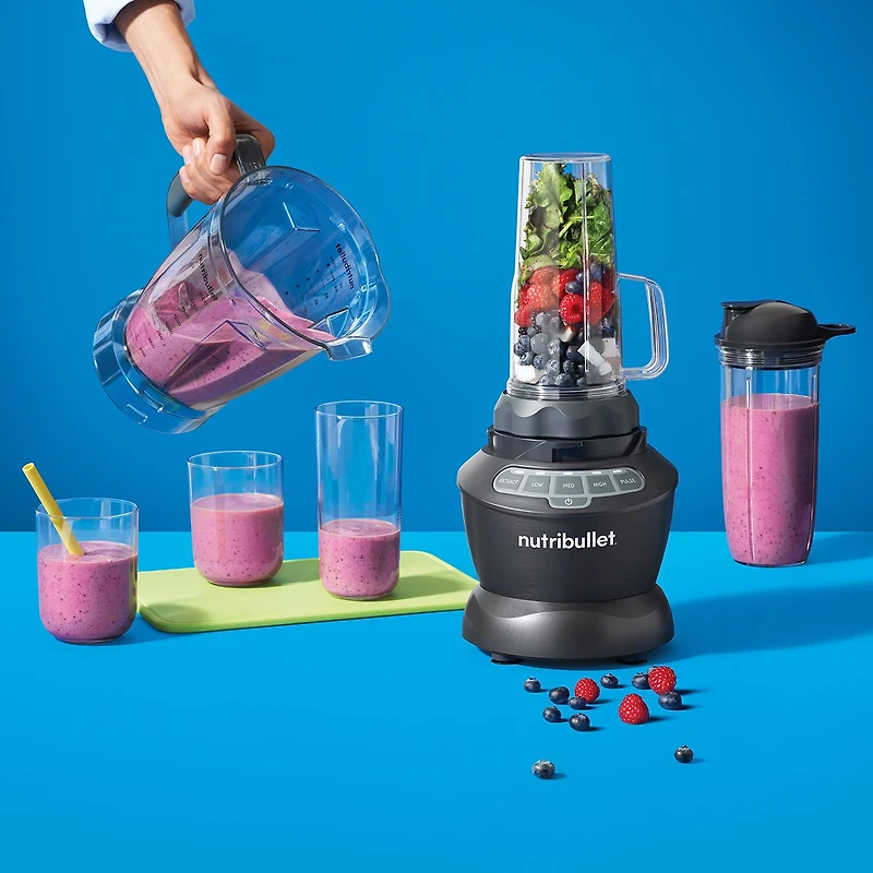 NutriBullet Blender Combo With Single Serve Cups