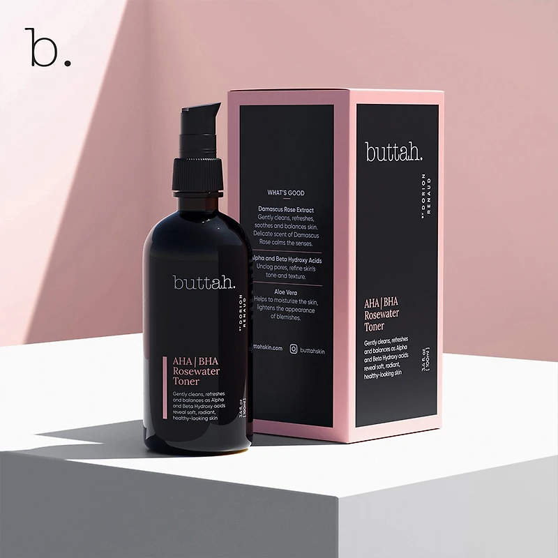 Buttah Skin Aha/ Bha Rosewater Toner