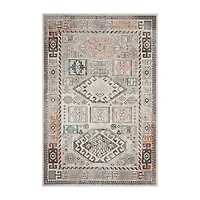 Anica Southwestern Geometric Indoor Outdoor Rectangular Area Rug