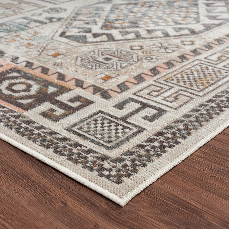Anica Southwestern Geometric Indoor Outdoor Rectangular Area Rug