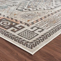 Anica Southwestern Geometric Indoor Outdoor Rectangular Area Rug