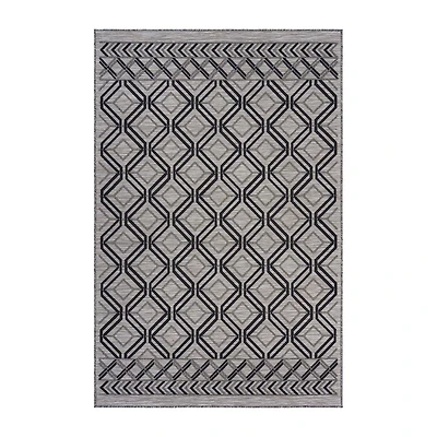 Reese Geometric Daze Indoor Outdoor Rectangular Area Rug 